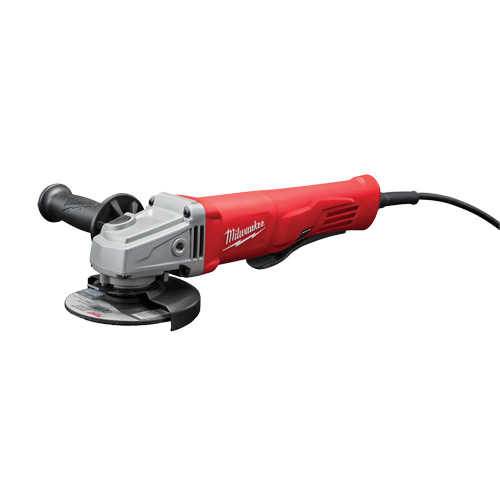 Small Angle Grinder with Lock-On Paddle Switch, 4-1/2", 120 V, 11 A, 12000 RPM Groupe Belzile Dickner