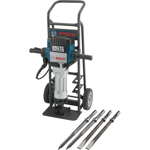 Marteau de d&eacute;molition Brute Turbo avec chariot deluxe Groupe Belzile Dickner