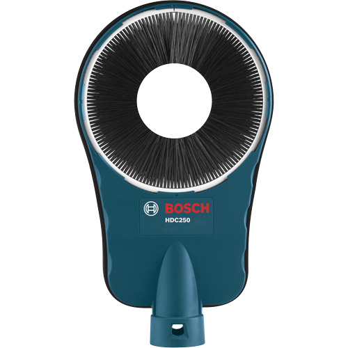 Accessoire de tr&eacute;pan de carrotier pour la collecte de poussi&egrave;re SDS-Max Groupe Belzile Dickner