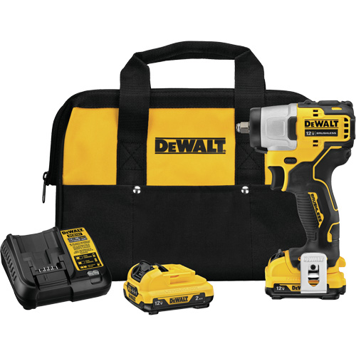 Xtreme Brushless Impact Wrench Kit, 12 V, 3/8" Socket Groupe Belzile Dickner