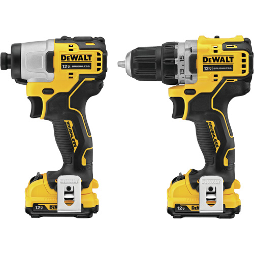 Xtreme Brushless Drill & Impact Driver Kit, Lithium-Ion, 12 V Groupe Belzile Dickner