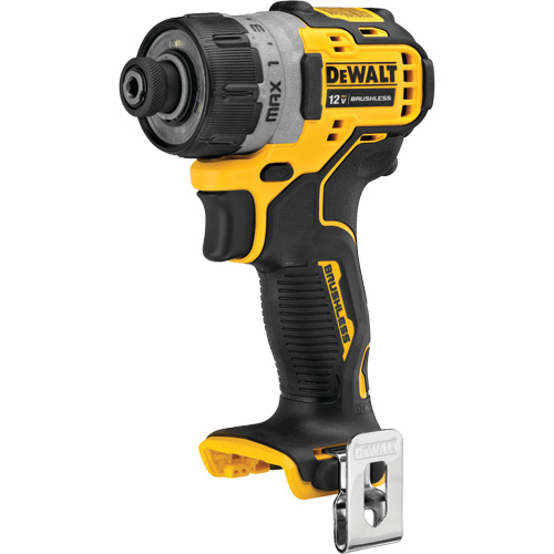 Xtreme Brushless Screwdriver (Tool Only), 1/4", 12 V, 200 UWO Max. Torque, Lithium-Ion Battery Groupe Belzile Dickner