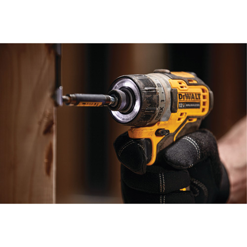 Xtreme Brushless Screwdriver (Tool Only), 1/4", 12 V, 200 UWO Max. Torque, Lithium-Ion Battery Groupe Belzile Dickner