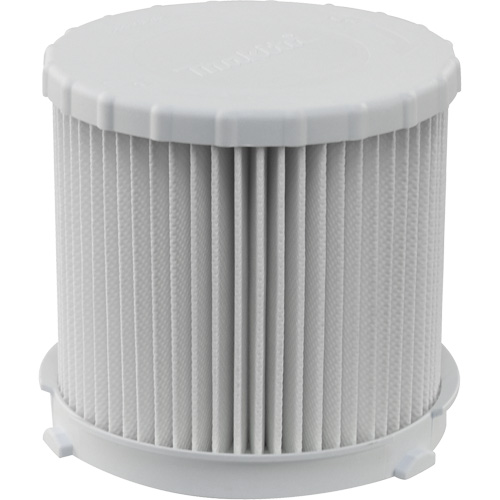 Round Wet/Dry Filter, Hepa, Fits 2 US gal. Groupe Belzile Dickner