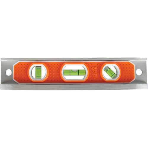 Torpedo Level, 9" L, Aluminum, 3 Vials, Magnetic Groupe Belzile Dickner