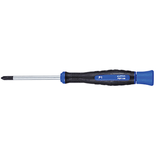 Tournevis Phillips de pr&eacute;cision, #1, 5-7/8" l, Prise Coussin&eacute;e Groupe Belzile Dickner