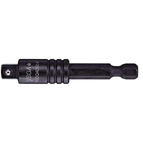 Adaptateur et rallonge pour douille &agrave; d&eacute;clenchement rapide, 1/4" Prise, Dimension m&acirc;le 1/4", Sph&eacute;rique, 3" lo Groupe Belzile Dickner