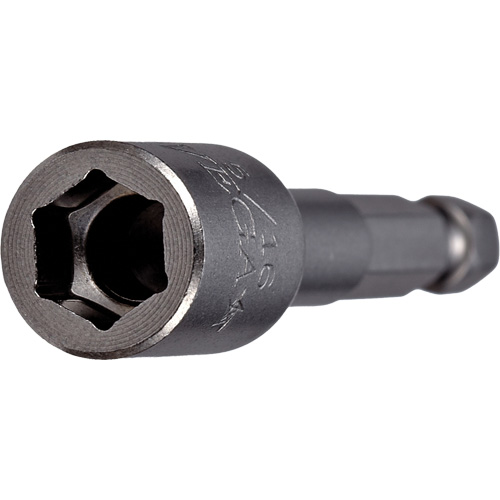 Tourne-&eacute;crou, Embout 3/8", Prise 1/4", 2-9/16" lo, Non magn&eacute;tique Groupe Belzile Dickner