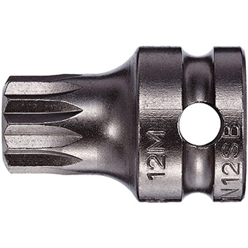 Embout &agrave; ins&eacute;rer, Triple carr&eacute;, 5 x 1" lo, Prise 3/8" Groupe Belzile Dickner