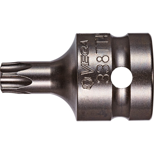 Embout &agrave; ins&eacute;rer, Torx inviolable, 30 x 1-1/2" lo, Prise 1/2" Groupe Belzile Dickner