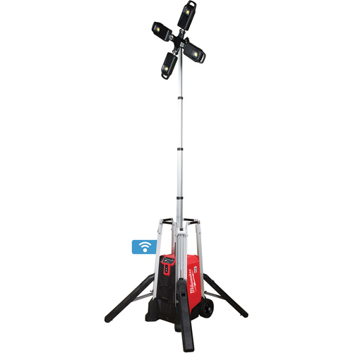 MX Fuel Rocket Tower Light & Charger, LED, 27000 Lumens Groupe Belzile Dickner