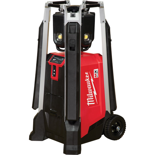 MX Fuel Rocket Tower Light & Charger, LED, 27000 Lumens Groupe Belzile Dickner