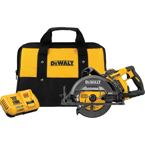 FlexVolt&reg; Worm Drive Style Saw Kit, 7-1/4", 60 V Groupe Belzile Dickner