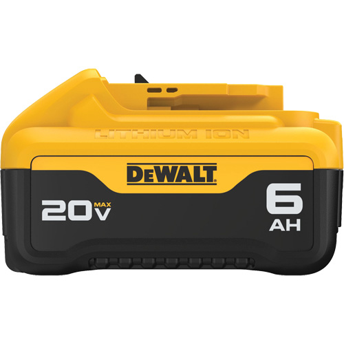 Max XR&reg; Premium Battery Pack, Lithium-Ion, 20 V, 6 Ah Groupe Belzile Dickner