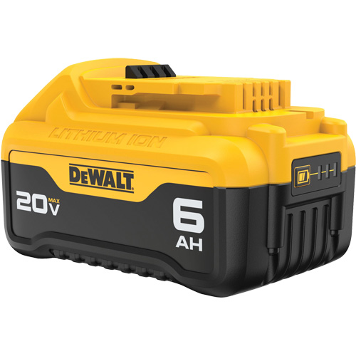 Max XR&reg; Premium Battery Pack, Lithium-Ion, 20 V, 6 Ah Groupe Belzile Dickner