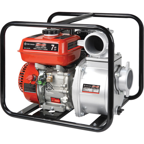 Gas Powered Water Pump, 196 cc, 4-Stroke OHV, 7.0 HP Groupe Belzile Dickner