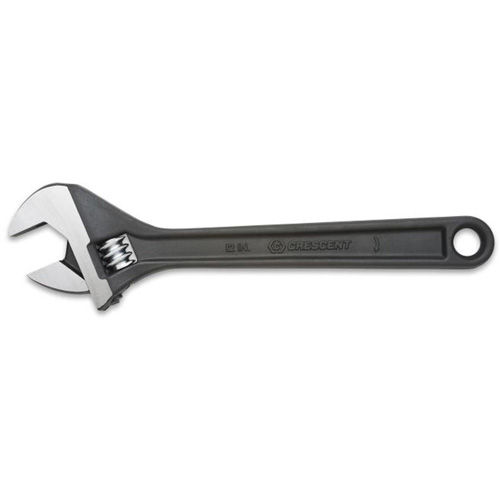 Adjustable Wrench, 4" L, 1/2" Max Width, Black Oxide Groupe Belzile Dickner