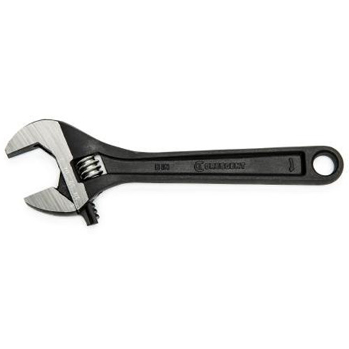 Adjustable Wrench, 6" L, 15/16" Max Width, Black Oxide Groupe Belzile Dickner