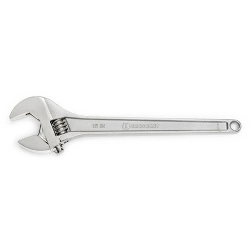 Cl&eacute; &agrave; molette, 15" lo, la max. 1-11/16", Chrome Groupe Belzile Dickner
