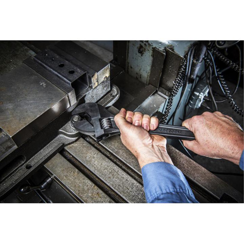 Adjustable Wrench, 18" L, 2" Max Width, Black Groupe Belzile Dickner