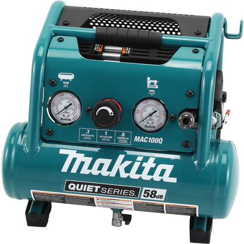 Compresseur d'air s&eacute;rie Quiet, &eacute;lectrique, 1 gal. (1,2 gal. US), 135 PSI, 120/1 V Groupe Belzile Dickner