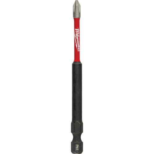 Shockwave Impact-Duty Driver Bit, Phillips, #1 Tip, 1/4" Drive Size, 3-1/2" Length Groupe Belzile Dickner