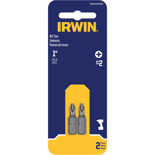 Embouts de tournevis &agrave; ins&eacute;rer, Phillips, #2, Prise 1/4" Groupe Belzile Dickner