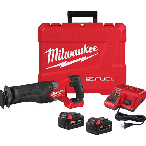 M18 Fuel Sawzall&reg; Reciprocating Saw Kit, 18 V, Lithium-Ion Battery, 3000 SPM Groupe Belzile Dickner