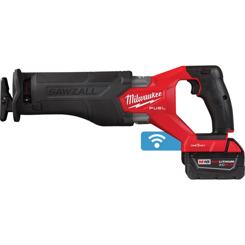 M18 Fuel Sawzall&reg; Reciprocating Saw Kit, 18 V, Lithium-Ion Battery, 3000 SPM Groupe Belzile Dickner