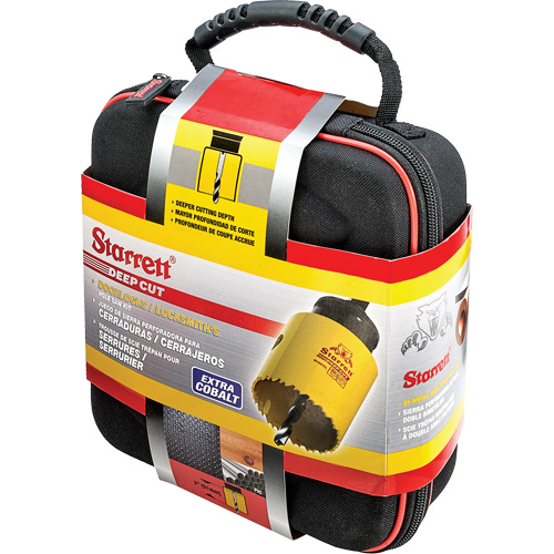 Deep Cut Hole Saw Kit, 9 Pieces Groupe Belzile Dickner