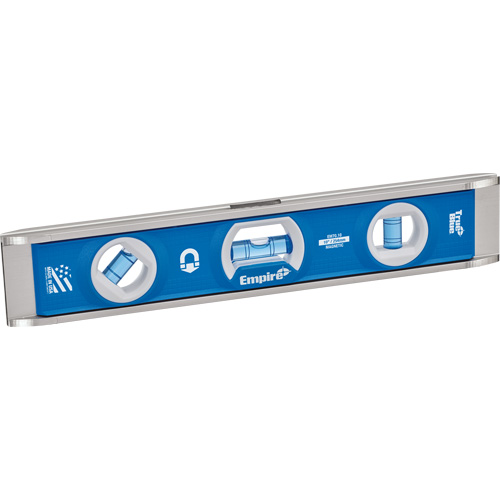 Torpedo Level, 10" L, Aluminum, 1 Vials, Magnetic Groupe Belzile Dickner