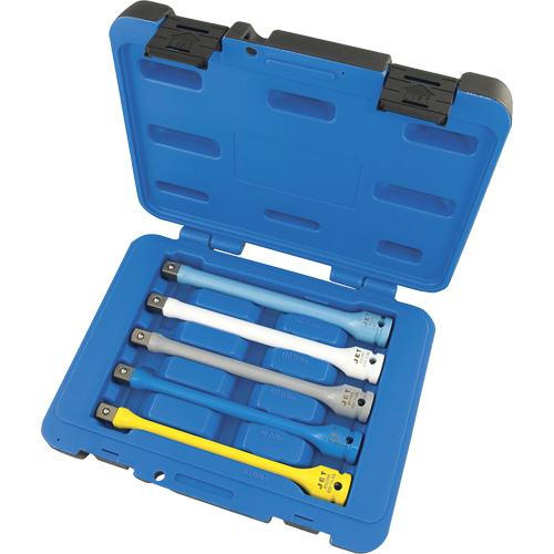 JTLE-5S Torque Limiting Impact Extension Set, 1/2" Drive, 65 ft-lbs./80 ft-lbs./100 ft-lbs./120 ft-lbs./140 ft-lbs. Torque, Multiple Groupe Belzile Dickner