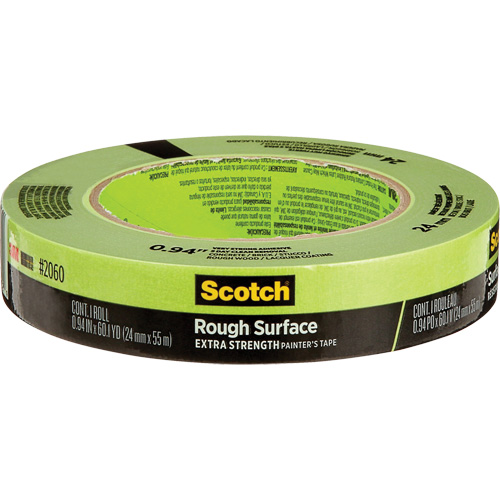 Ruban pour peintres pour surfaces rugueuses 2060 Scotch, 24 mm (1") x 55 m (180'), Vert Groupe Belzile Dickner
