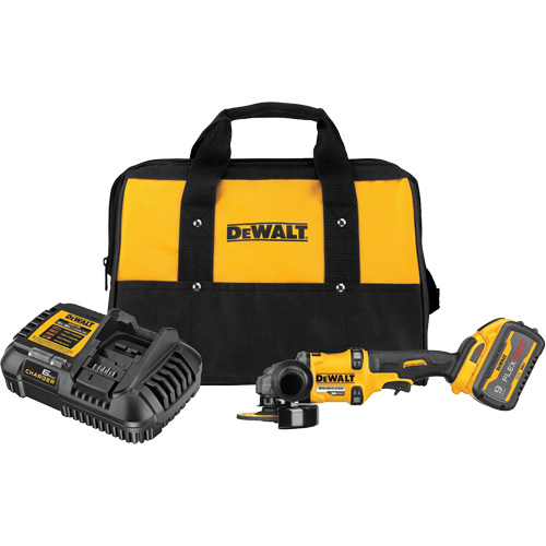Ensemble de meuleuse sans balai FlexVolt Max avec frein antirecul, Roue de 4-1/2" - 6", 60 V Groupe Belzile Dickner