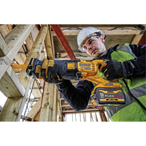 FlexVolt&reg; Max Brushless Reciprocating Saw Kit, 60 V, Lithium-Ion Battery, 0-3000 SPM Groupe Belzile Dickner