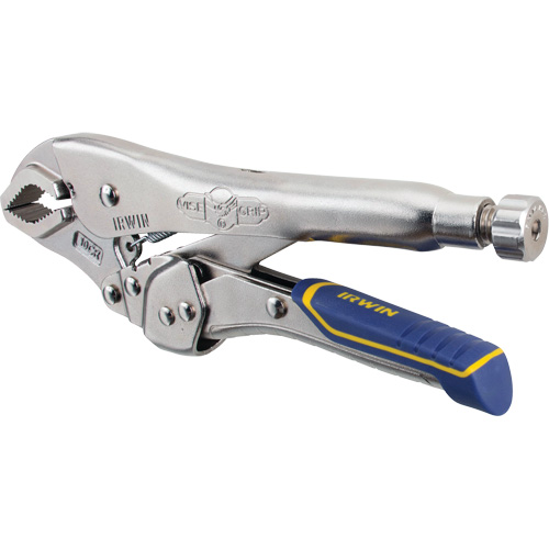 Pince-&eacute;tau avec coupe-fil Vise-Grip Fast Release 10WR, Longueur 10", M&acirc;choire courb&eacute;e Groupe Belzile Dickner