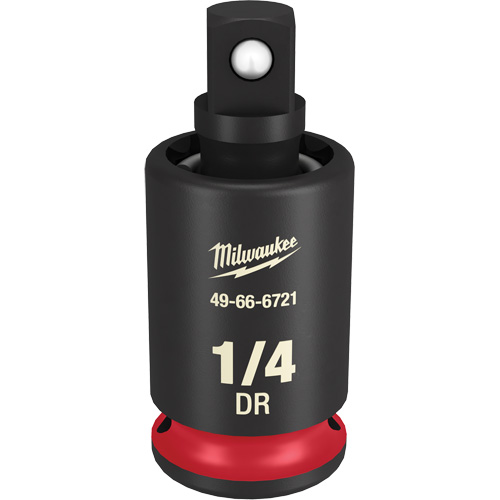 Shockwave Impact Duty Drive Universal Joint, Impact, 1/4" Drive, 1/4" Socket Groupe Belzile Dickner