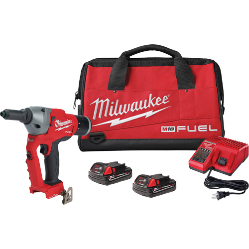 M18 Fuel 1/4" Blind Rivet Tool with One-Key Kit Groupe Belzile Dickner