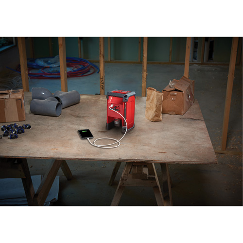 Radio et chargeur M12 (outil seulement), Lithium-ion, 12 V Groupe Belzile Dickner