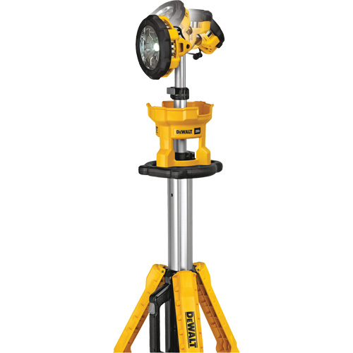 Lampe sans fil sur tr&eacute;pied 20V Max, DEL, 3000 lumens, Boîtier en Plastique Groupe Belzile Dickner