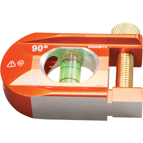 Niveau ACCU-BEND, 2,5" lo, Aluminium, 1, Non magn&eacute;tique Groupe Belzile Dickner