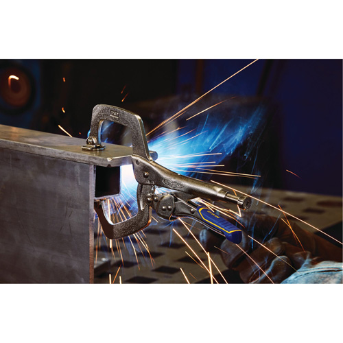 Vise-Grip&reg; Fast Release Locking Pliers with Swivel Pads, 11" Length, C-Clamp Groupe Belzile Dickner