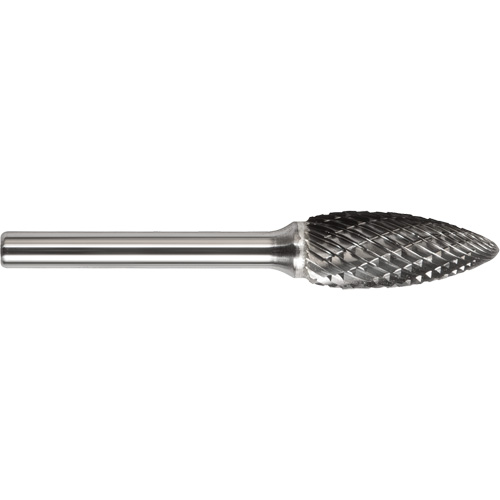 Drillco&reg; Magnum Double Cut Solid Carbide Burr, SF-3, 3/8" Dia., 3/4" Depth of Cut Groupe Belzile Dickner