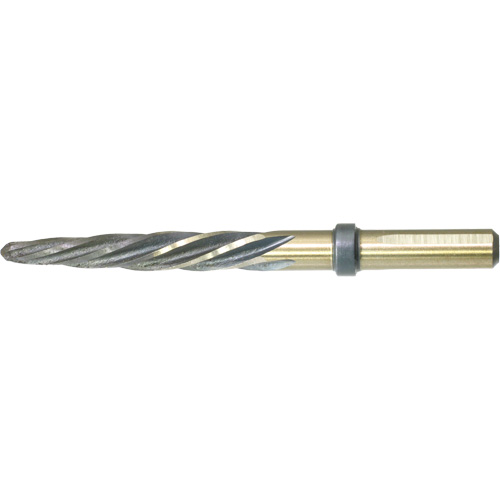 Drillco&reg; Nitro Construction Reamer, 3/4", Spiral Flute, High Speed Steel, Straight Shank Groupe Belzile Dickner