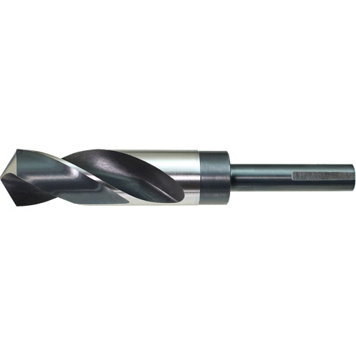 Foret &agrave; tige r&eacute;duite DRILLCO, 9/16", Acier rapide, Cannelure 3", Pointe de 118° Groupe Belzile Dickner