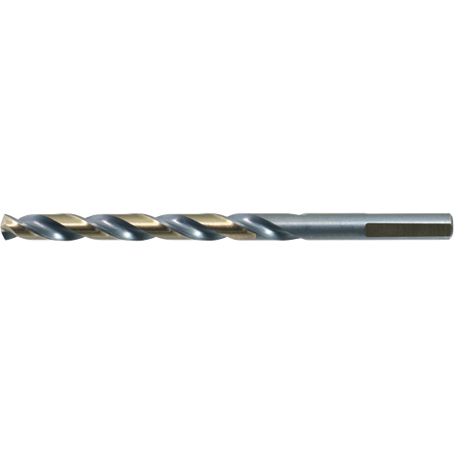 Foret &agrave; queue r&eacute;duite et &agrave; 3 m&eacute;plats courte &agrave; tige DRILLCO, Acier rapide, 1/16", 1-7/8" lo, 7/8" Cannelure, 140° Angle Groupe Belzile Dickner