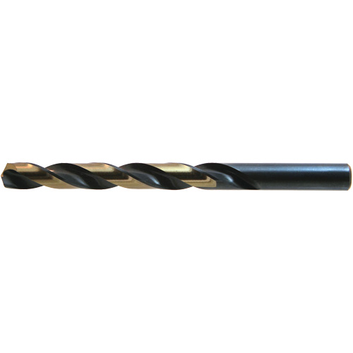 DRILLCO Heavy-Duty Jobber Drill, High Speed Steel, #1, 3-7/8" L, 2-5/8" Flute, 135° Point Angle Groupe Belzile Dickner