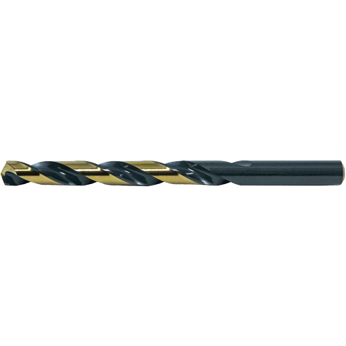 DRILLCO Heavy-Duty Jobber Drill Bit, High Speed Steel, #1, 3-7/8" L, 2-5/8" Flute, 135° Point Angle Groupe Belzile Dickner