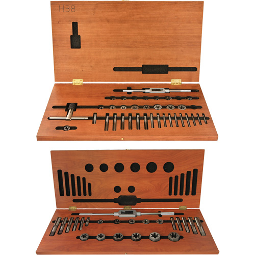 Jeu de tarauds et fili&egrave;res hexagonales DRILLCO, 58 Morcea Groupe Belzile Dickner