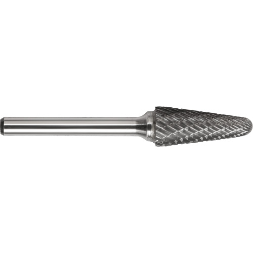 Drillco&reg; Double Cut Ballnose Cone Burr, SL-42L2 Groupe Belzile Dickner